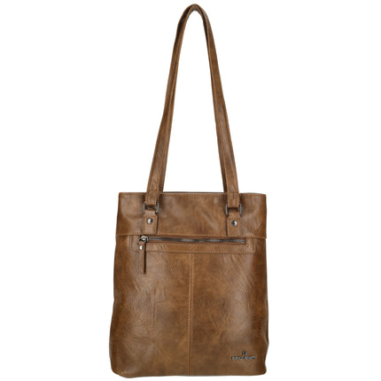 Julia Single Handle Faux Leather Shoulder Bag/Backpack