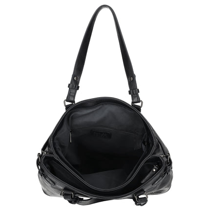 Julia Two Handle Faux Leather Shoulderbag