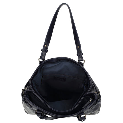 Julia Two Handle Faux Leather Shoulderbag