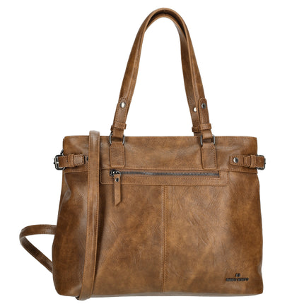 Julia Two Handle Faux Leather Shoulderbag