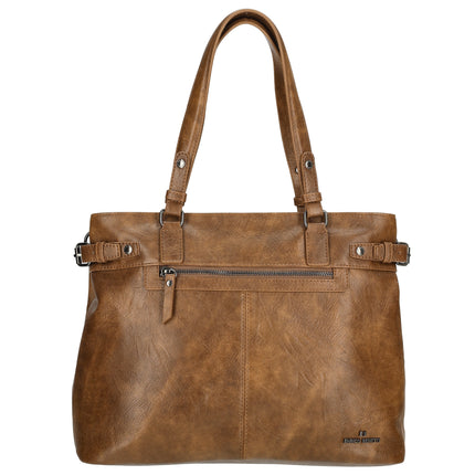 Julia Two Handle Faux Leather Shoulderbag