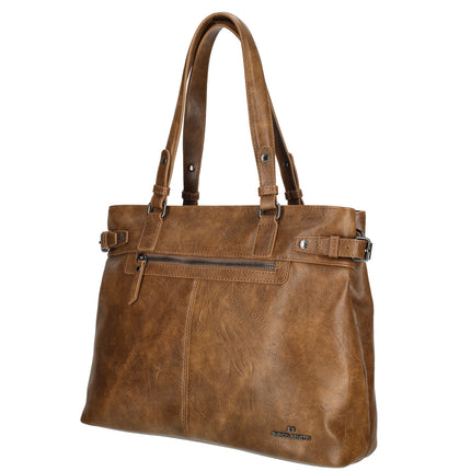 Julia Two Handle Faux Leather Shoulderbag