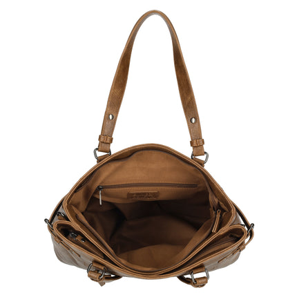 Julia Two Handle Faux Leather Shoulderbag