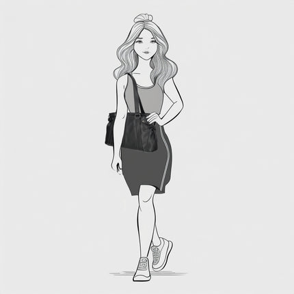 Emma Two Handle Faux Leather Shoulderbag