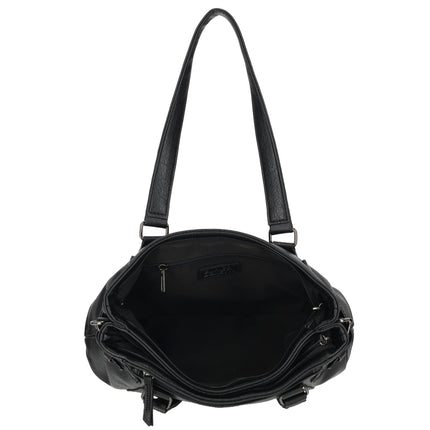 Emma Two Handle Faux Leather Shoulderbag