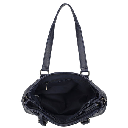 Emma Two Handle Faux Leather Shoulderbag