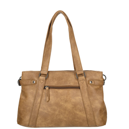 Emma Two Handle Faux Leather Shoulderbag