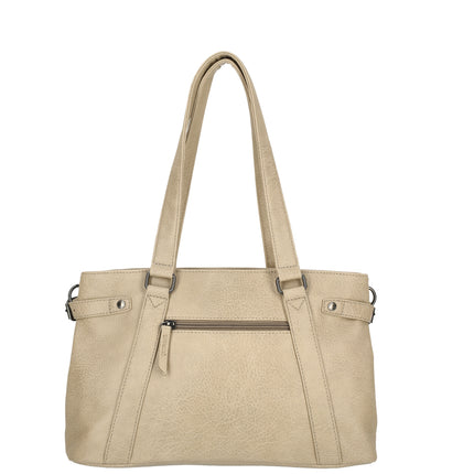 Emma Two Handle Faux Leather Shoulderbag