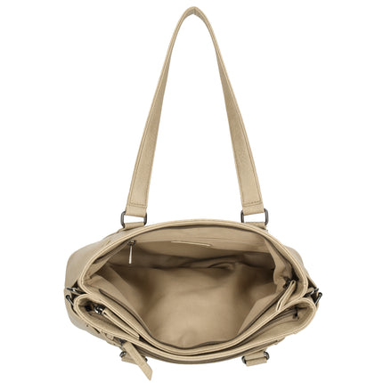 Emma Two Handle Faux Leather Shoulderbag