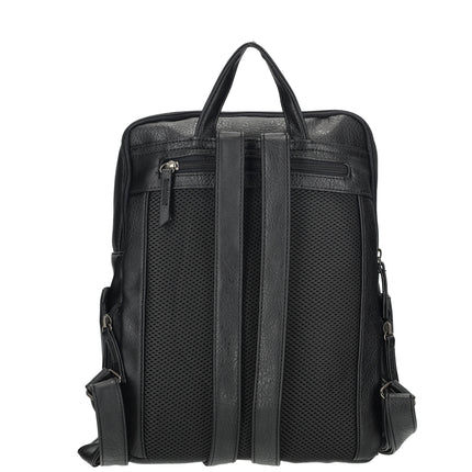 Emma Faux Leather Backpack with Tablet Pocket
