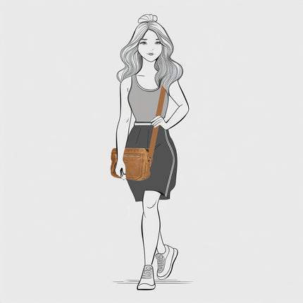 Harper Single Handle Faux Leather Small Shoulder Bag