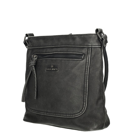Harper Single Handle Faux Leather Shoulder Bag