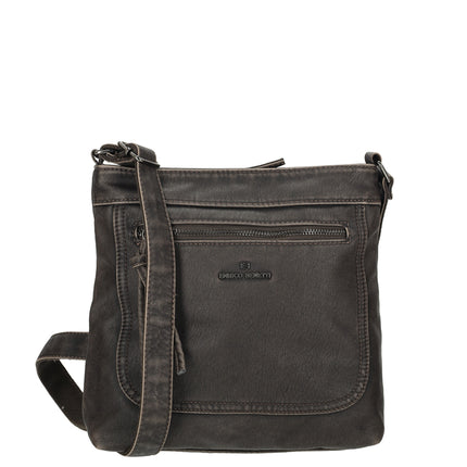 Harper Single Handle Faux Leather Shoulder Bag