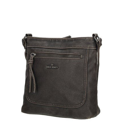 Harper Single Handle Faux Leather Shoulder Bag