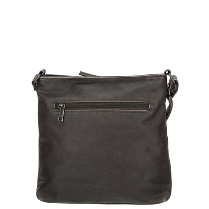 Harper Single Handle Faux Leather Shoulder Bag