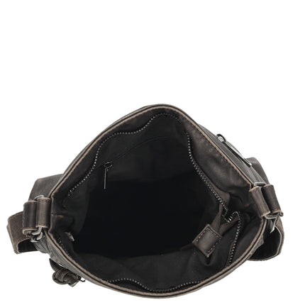 Harper Single Handle Faux Leather Shoulder Bag