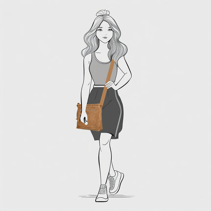 Harper Single Handle Faux Leather Shoulder Bag