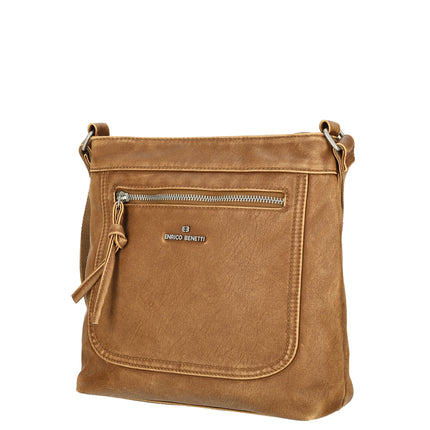 Harper Single Handle Faux Leather Shoulder Bag