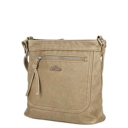 Harper Single Handle Faux Leather Shoulder Bag