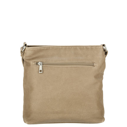 Harper Single Handle Faux Leather Shoulder Bag