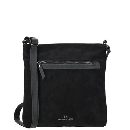 Norah Single Handle Faux Suede Shoulder Bag