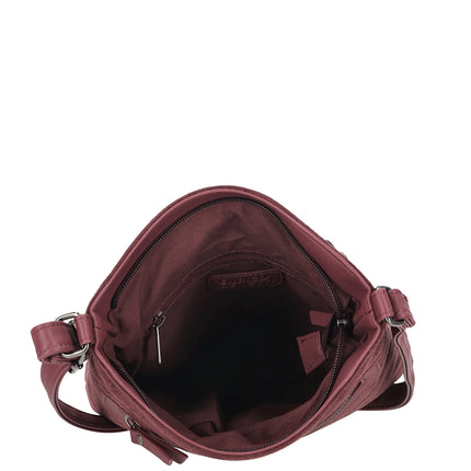 Norah Single Handle Faux Suede Shoulder Bag