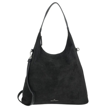 Norah Single Handle Faux Suede Shoulder Shopper Bag