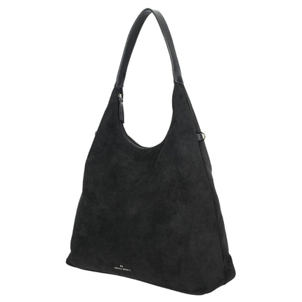 Norah Single Handle Faux Suede Shoulder Shopper Bag