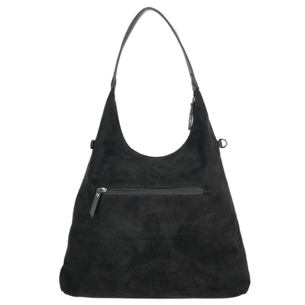 Norah Single Handle Faux Suede Shoulder Shopper Bag
