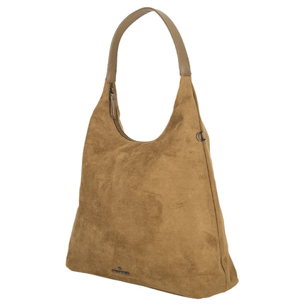 Norah Single Handle Faux Suede Shoulder Shopper Bag