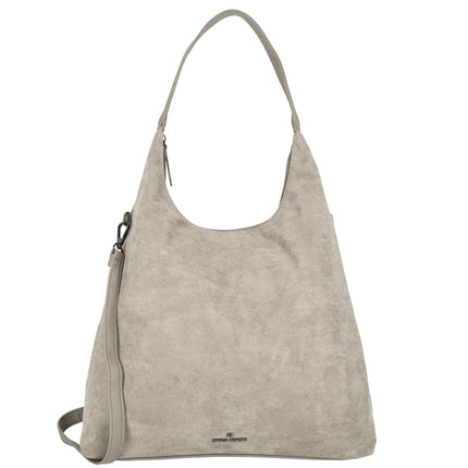 Norah Single Handle Faux Suede Shoulder Shopper Bag
