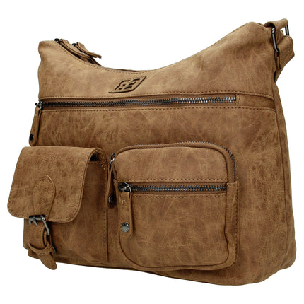 Ardeche Large Vegan Leather Shoulderbag
