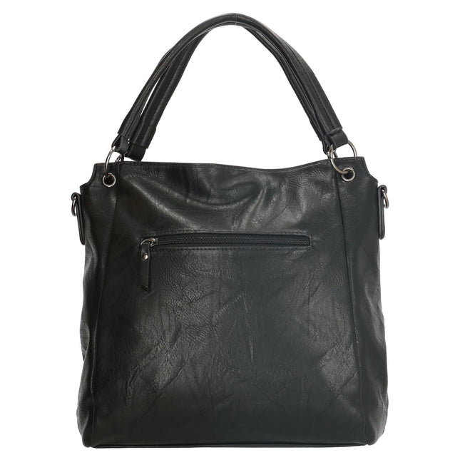 Enrico Benetti Caen 2 Handle Vegan Leather Handbag