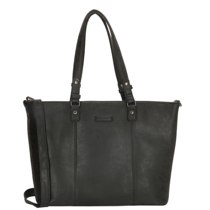 Kate 2 Handle Faux Leather Shopper 15" Laptop
