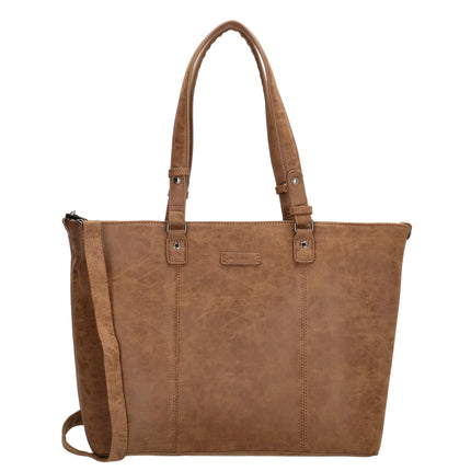Kate 2 Handle Faux Leather Shopper 15" Laptop