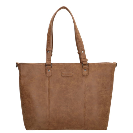 Kate 2 Handle Faux Leather Shopper 15" Laptop
