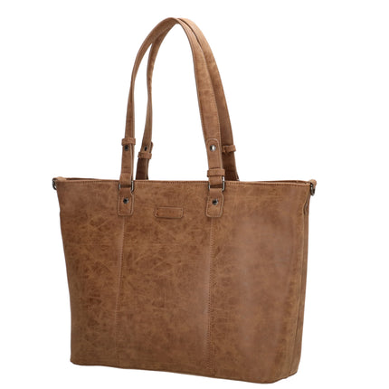 Kate 2 Handle Faux Leather Shopper 15" Laptop