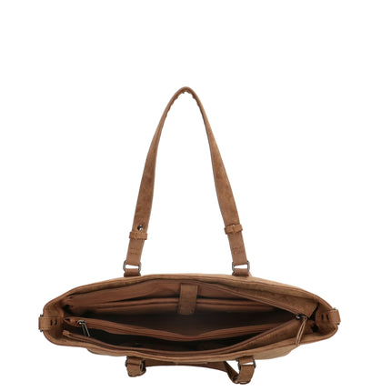 Kate 2 Handle Faux Leather Shopper 15" Laptop