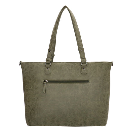 Kate 2 Handle Faux Leather Shopper 15" Laptop