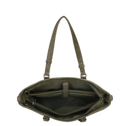 Kate 2 Handle Faux Leather Shopper 15" Laptop
