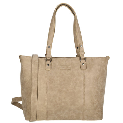 Kate 2 Handle Faux Leather Shopper 15" Laptop
