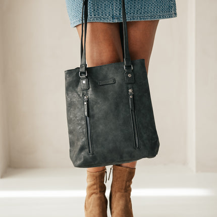 Kate Vegan Leather Shoulderbag Backpack Combi
