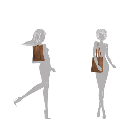 Kate Vegan Leather Shoulderbag Backpack Combi