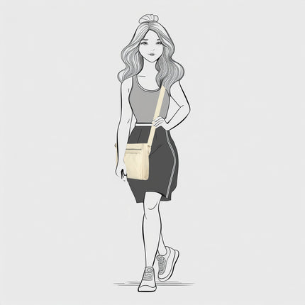 Noumea Single Handle Faux Leather Shoulderbag