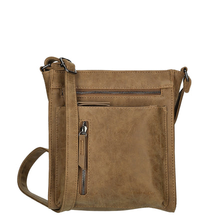 Noumea Single Handle Faux Leather Shoulderbag