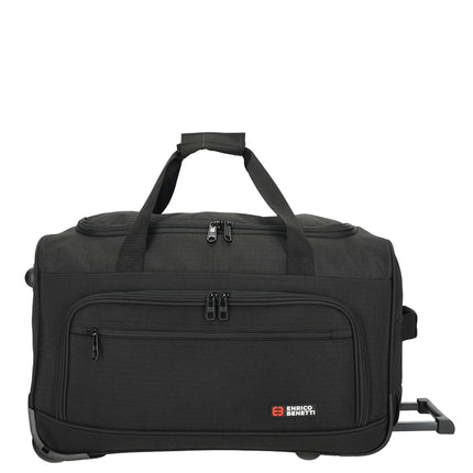 Brussels Nylon/Polyester Wheeled Carry On Bag with Telescopic Pull Handle