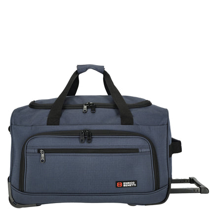 Brussels Nylon/Polyester Wheeled Carry On Bag with Telescopic Pull Handle