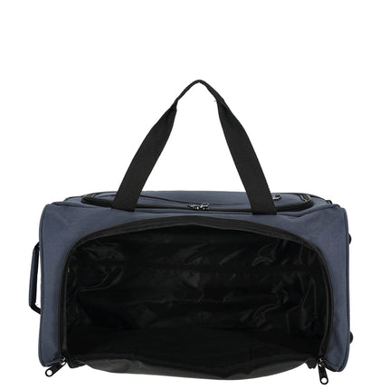 Brussels Nylon/Polyester Wheeled Carry On Bag with Telescopic Pull Handle